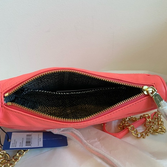 Rebecca Minkoff Mini Mac In Watermelon New With Tag - Picture 4 of 11